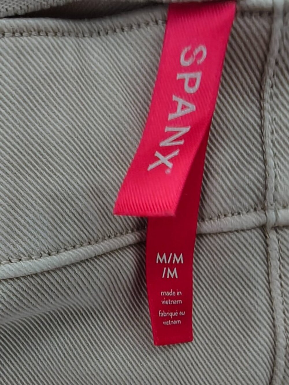 Spanx woman's khakis, size medium